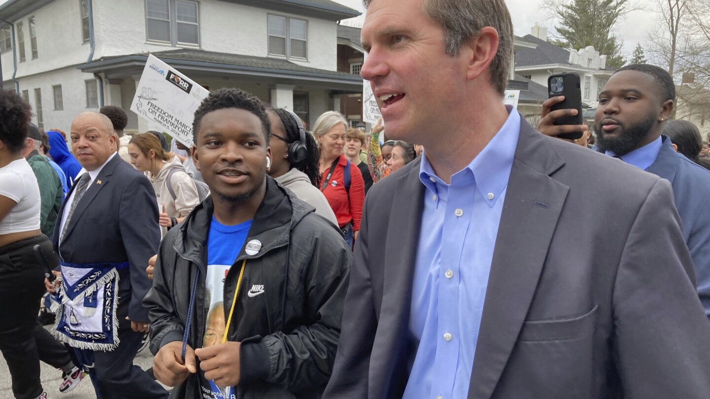 "Kentucky Governor Condemns Diversity Limits at 60th Anniversary Freedom March Commemoration"
