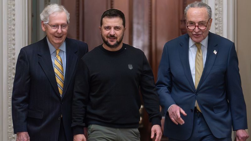 Key Moments from Zelensky's Visit to Washington: Aid, Support, and Impeachment Discussions