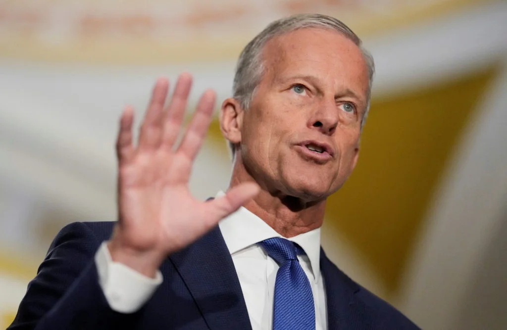 Thune urges Democrats to ease demands to prevent shutdown