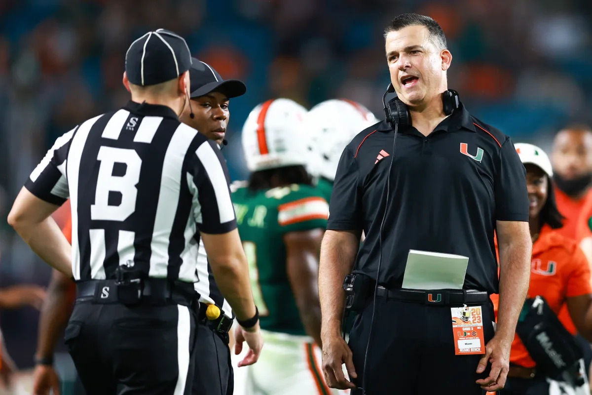 Featured image for "Miami's Mario Cristobal: A Coaching Blunder That Shakes the Rankings"