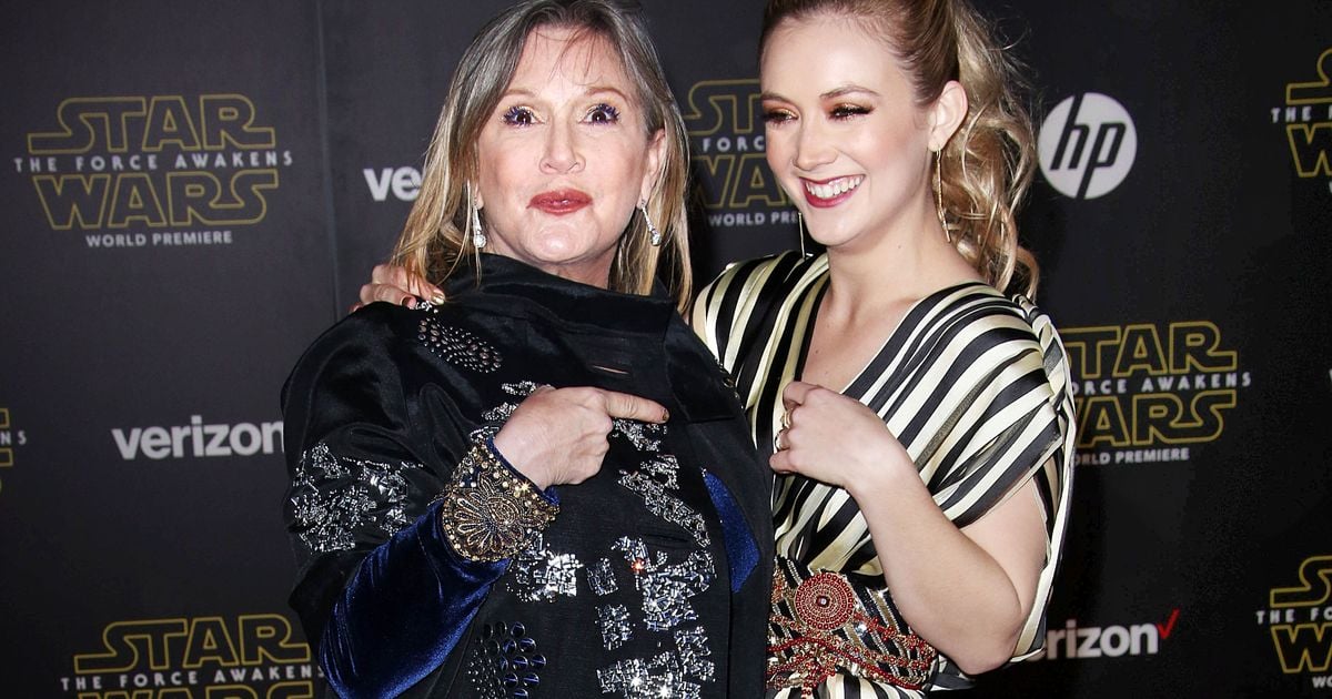 Featured image for Billie Lourd speaks out on Hollywood Walk of Fame family feud.