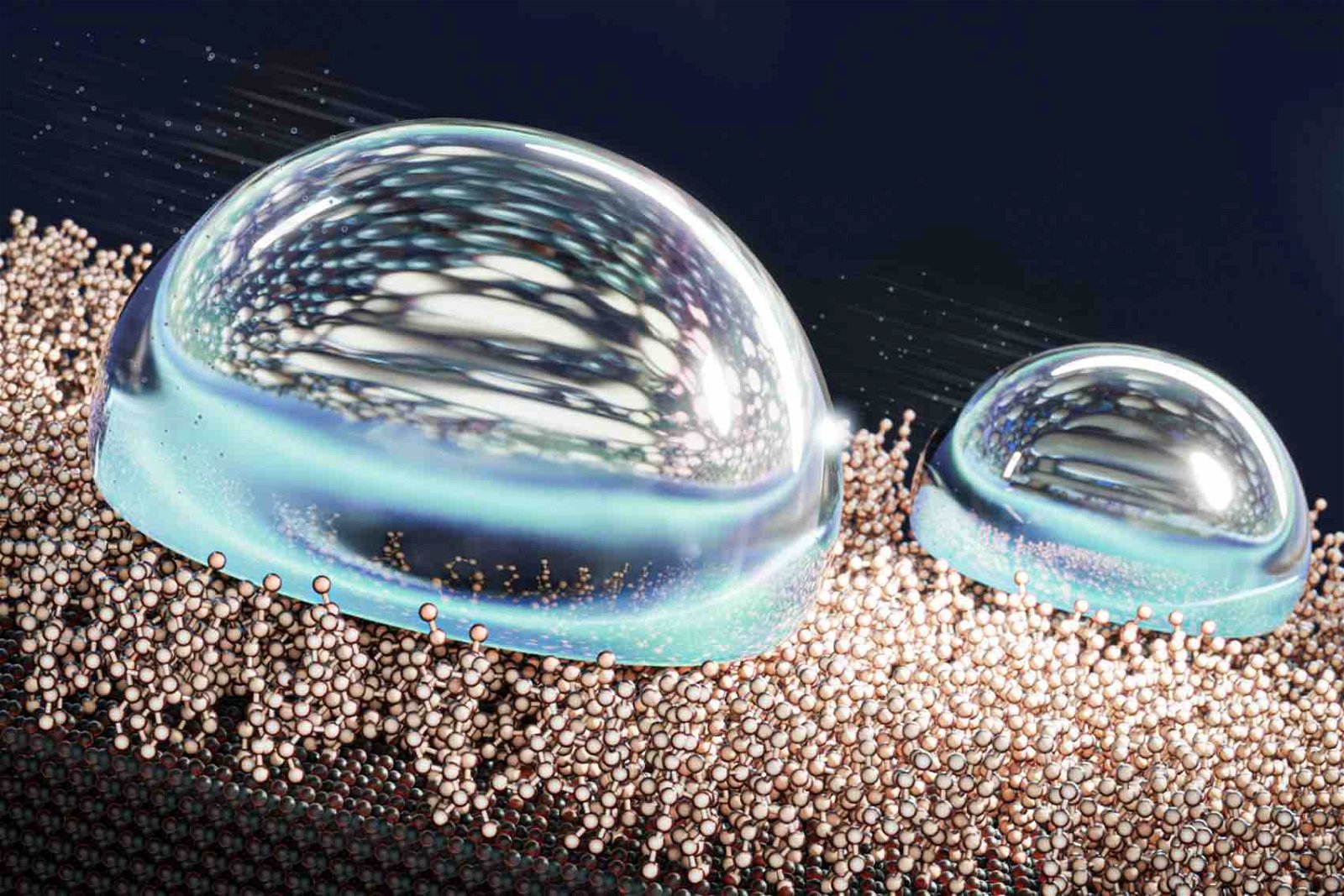 Featured image for Revolutionary Water-Repellent Surface Shatters Friction Norms