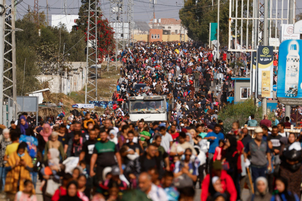 Mass Exodus from Gaza Hospitals as Israeli Troops Advance