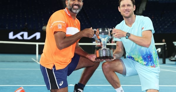 "Rohan Bopanna Makes History with Australian Open Men's Doubles Win"