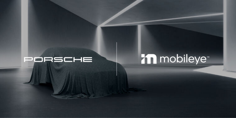 Featured image for Porsche partners with Mobileye and Intel for autonomous driving technology.