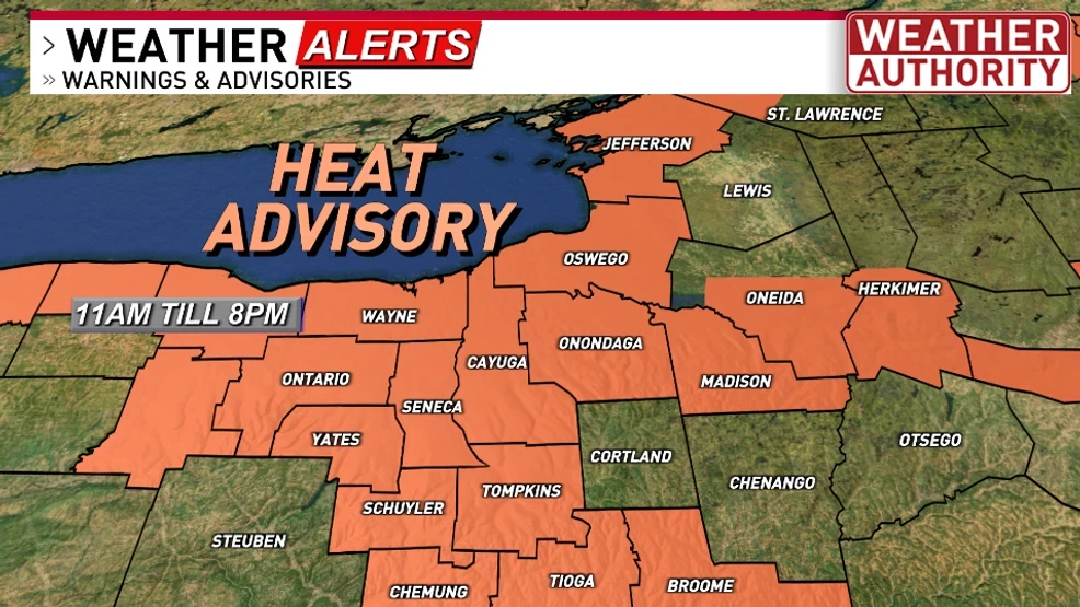 Featured image for Heat Advisories and Storm Threats Grip the Northeast and NYC
