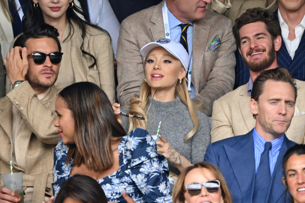 Ariana Grande and Brad Pitt Shine at Wimbledon alongside Andrew Garfield