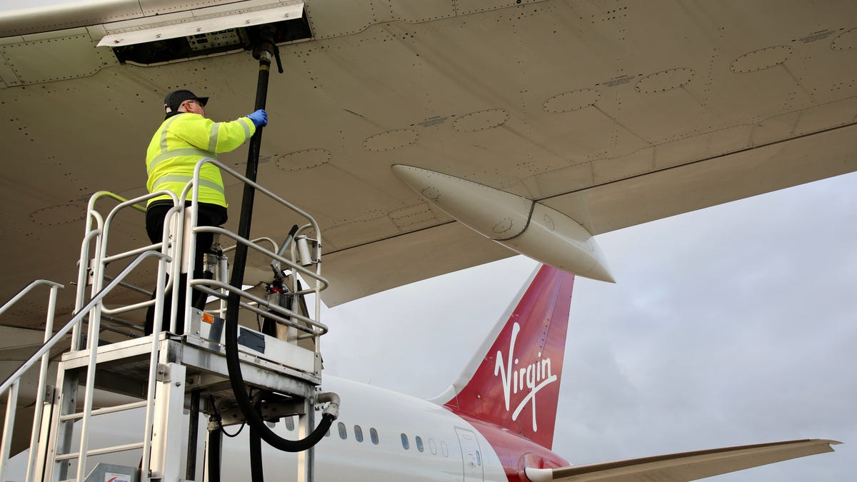 Featured image for Flying Green: Experience Virgin Atlantic's Sustainable Aviation Fuel Flight to New York