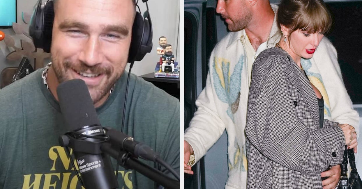 Travis Kelce Addresses Taylor Swift Rumors and Shares Podcast Episode
