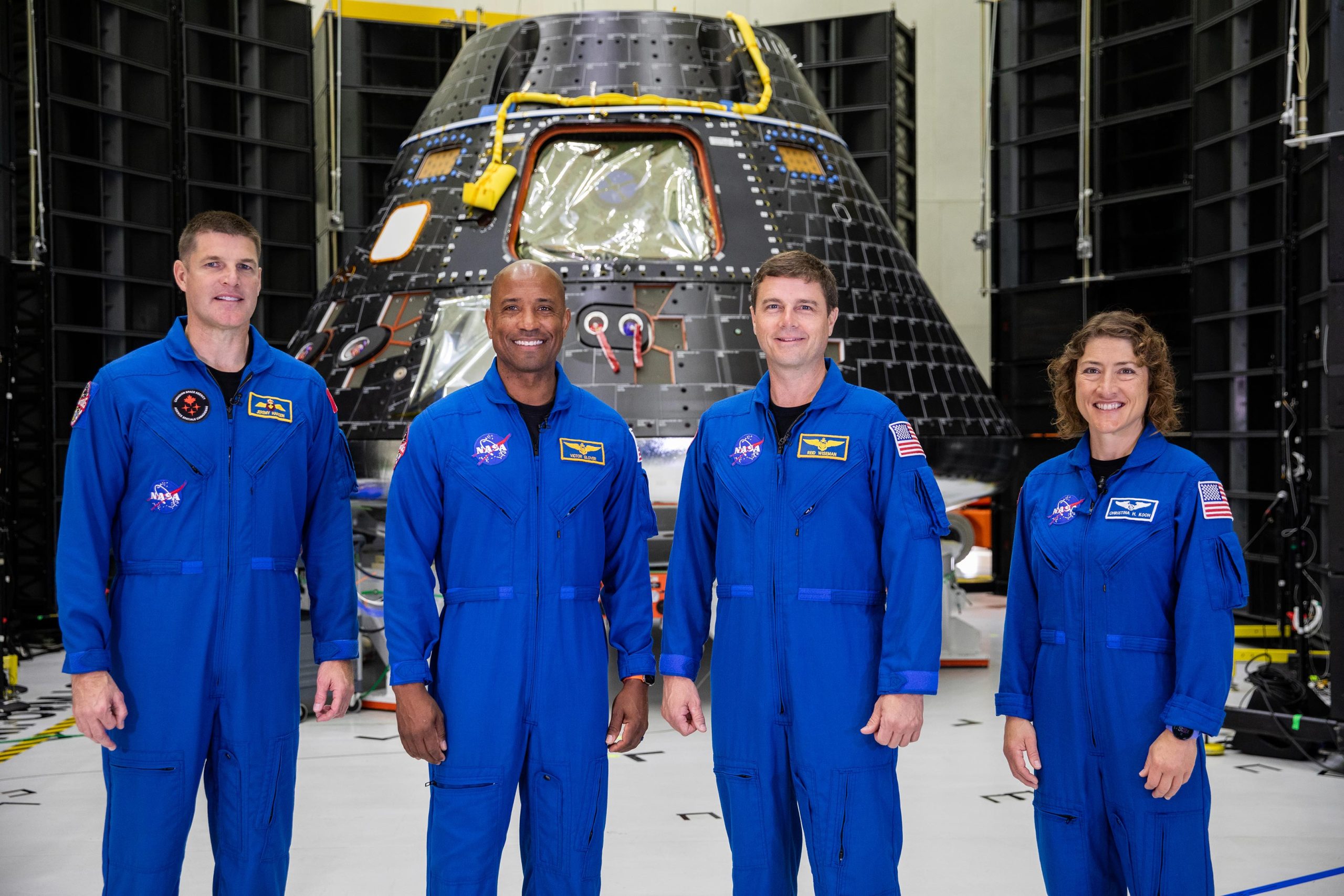 Artemis II Crew Prepares for Historic Mission with Orion Spacecraft Inspection