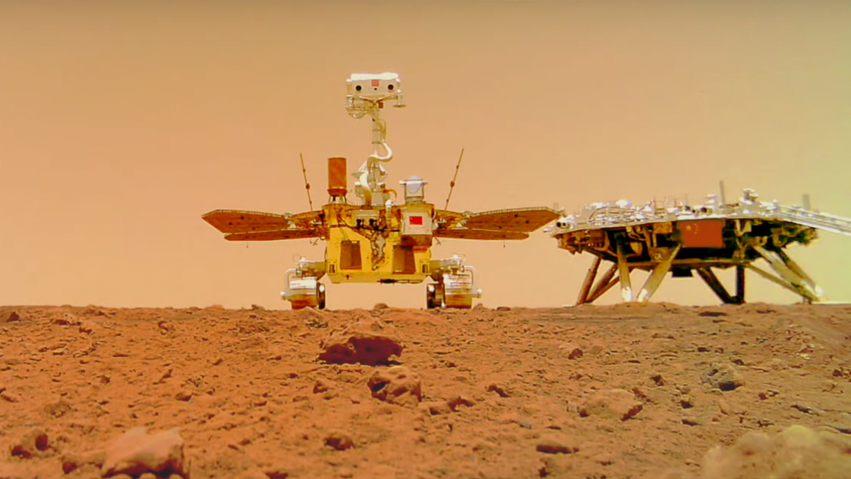 China's Mars Rover Remains Stationary Due to Dust Blockage.