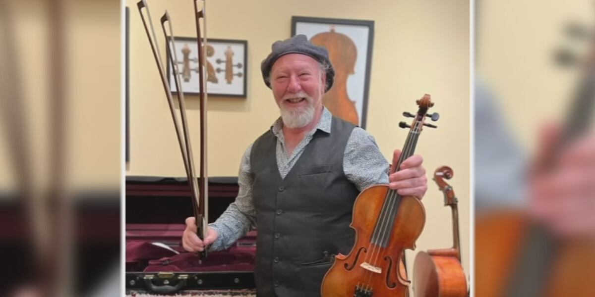 Stolen Scottish fiddler's beloved violin returned during Portland tour