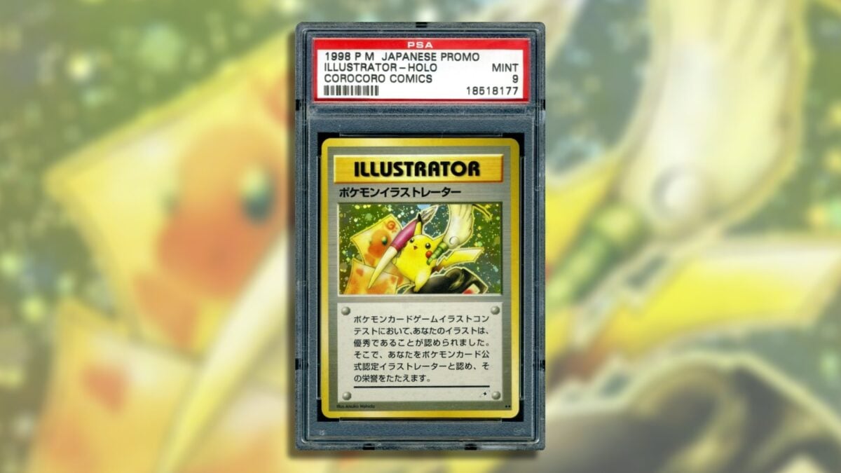 Featured image for Rare Pikachu Illustrator Card Sells for $4 Million