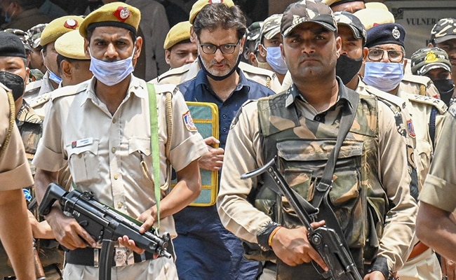 NIA cites evidence against Yasin Malik in court case.