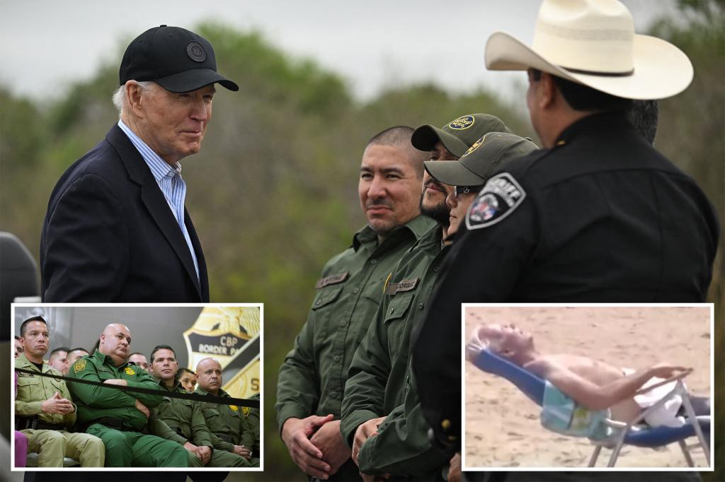 "Border Standoff: Biden's Mocked Trip, Trump's Warnings, and Dueling Speeches"