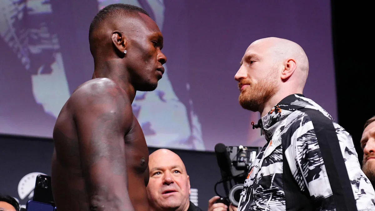 Pyfer shocks Adesanya with second-round TKO, vaults into UFC middleweight elite