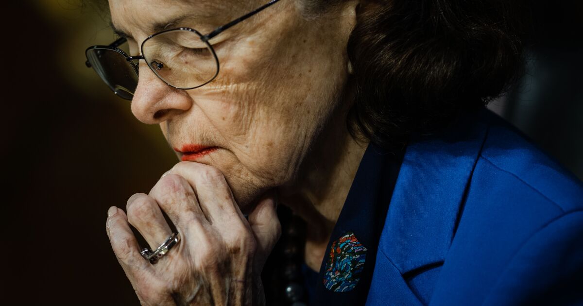 The Uncertainty Surrounding Sen. Dianne Feinstein's Future in Office