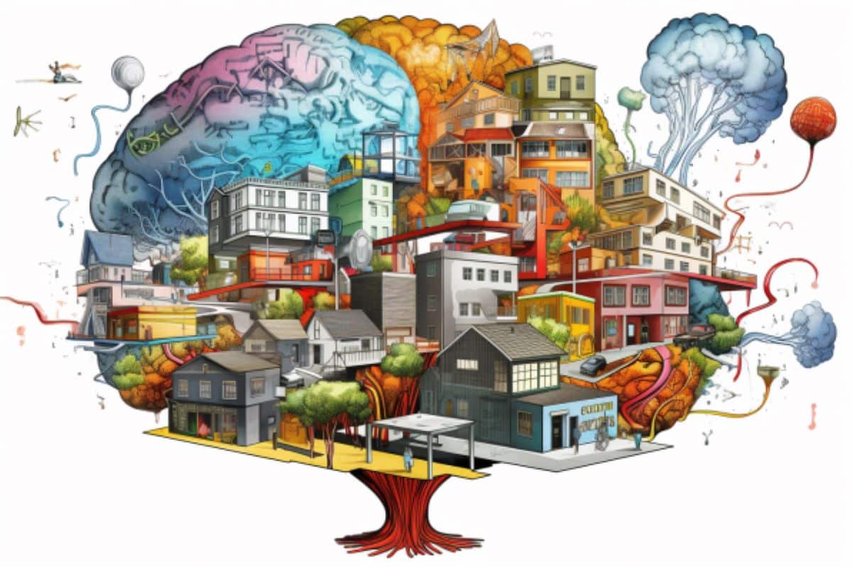 The Impact of Neighborhood on Brain Structure and Diet
