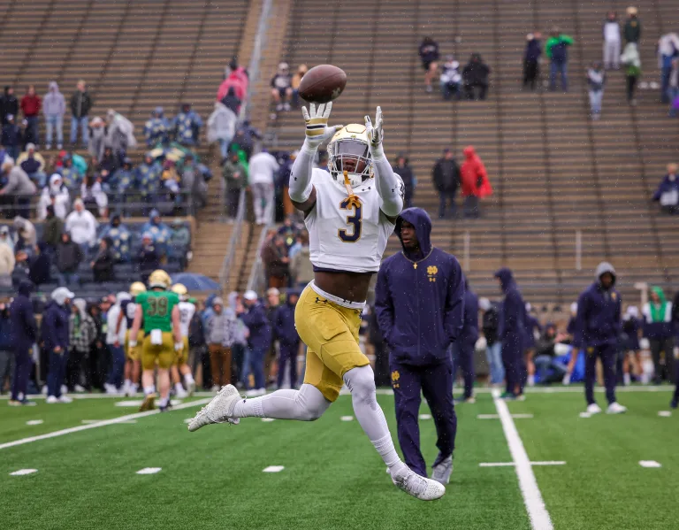 Notre Dame's Next Wave of Linebackers Shine in Spring Game Victory.