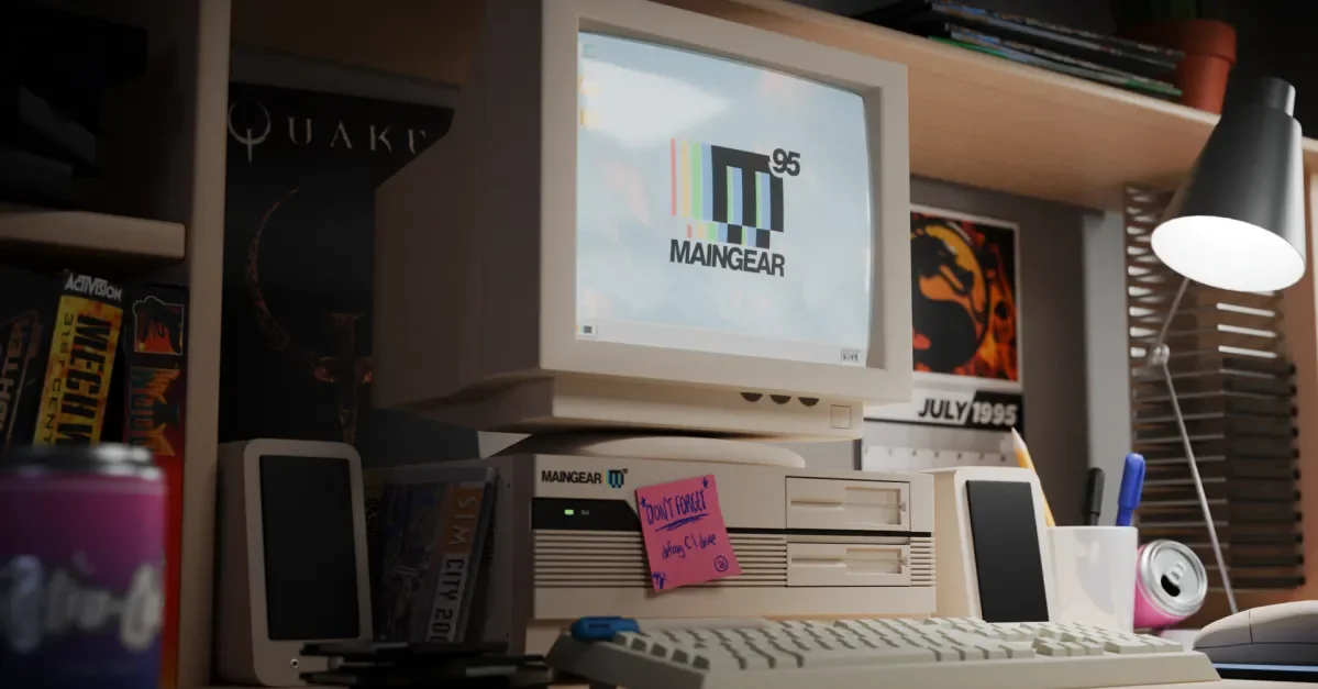 Maingear's Retro95: A Nostalgic '90s PC with Modern Power