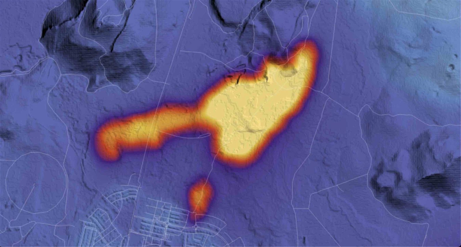 "Iceland's Volcanic Peril: A Warning from Above"