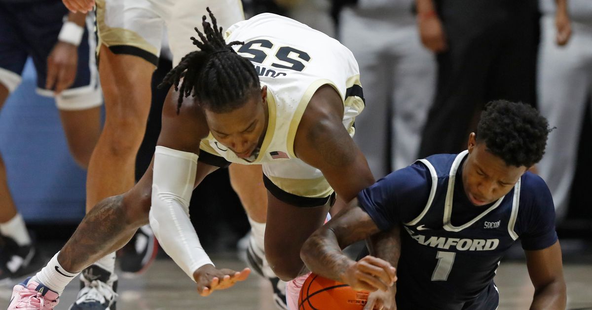 Featured image for "Purdue Dominates Morehead State in NCAA Basketball Showdown"