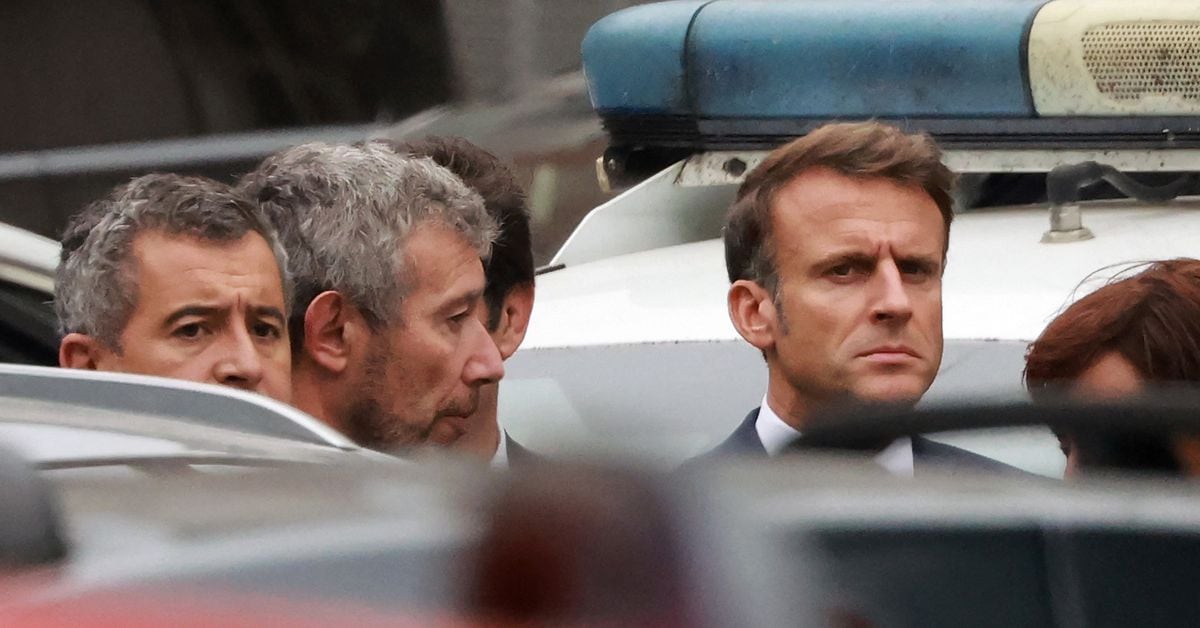 "France's Macron Urges Iran and Hezbollah to Stay Out of Gaza Conflict"