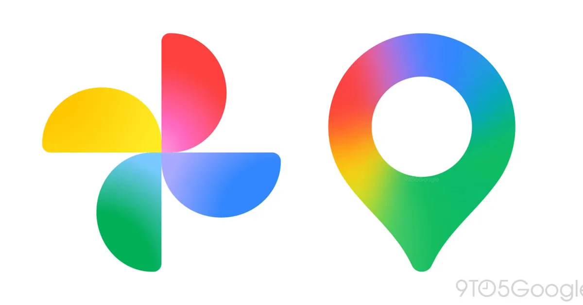 Featured image for Google Photos and Maps get new gradient icons