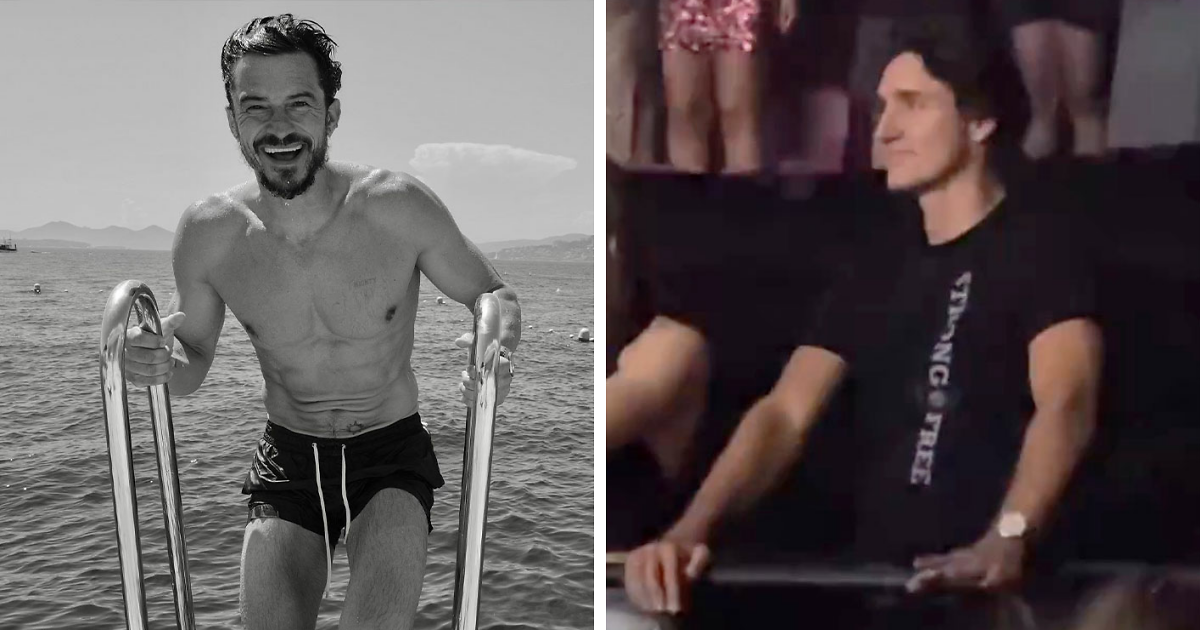 Featured image for Orlando Bloom Trolls Rumors of Katy Perry and Justin Trudeau Romance