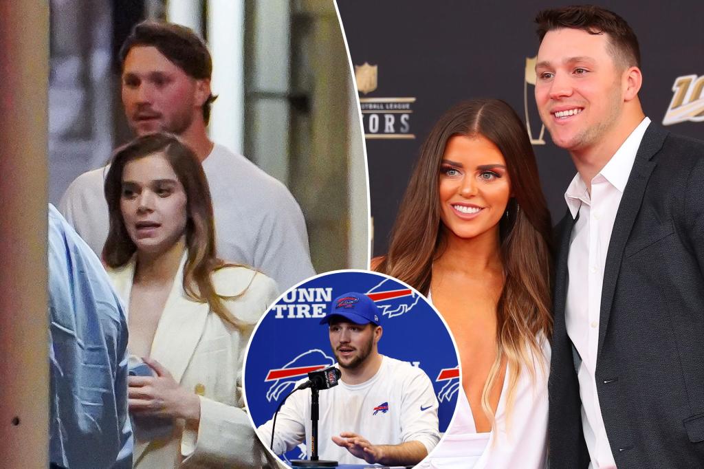 Featured image for Josh Allen seen with Hailee Steinfeld after rumored breakup with Brittany Williams.