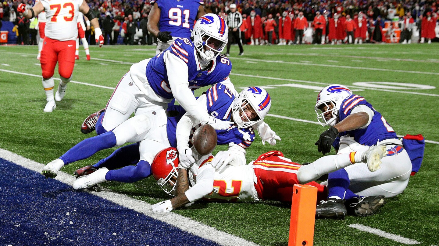 Featured image for "Controversial End Zone Fumble Rule Sparks Outcry in Chiefs-Bills Playoff Game"