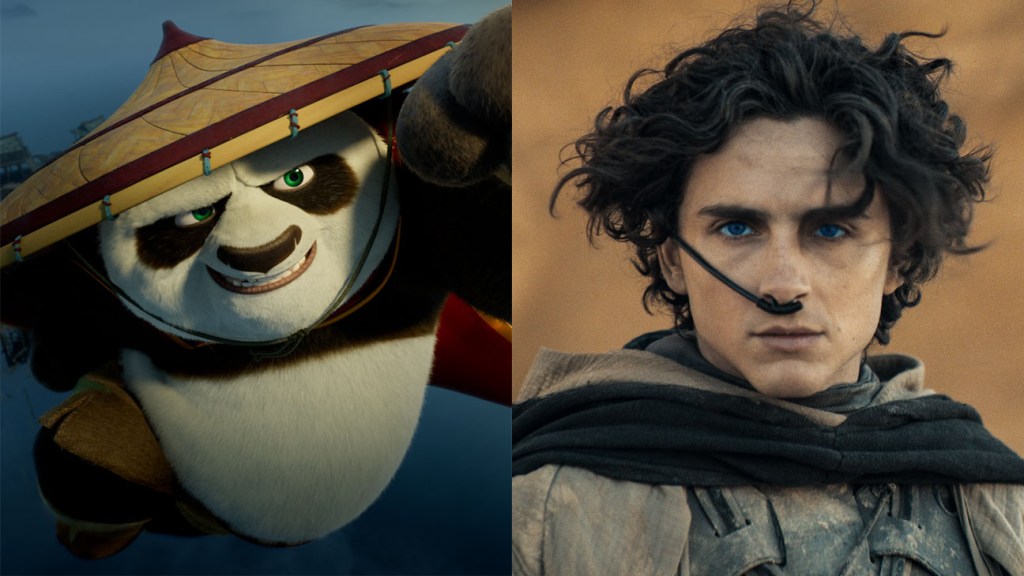 Featured image for "Sequels Reign: 'Kung Fu Panda 4' and 'Dune 2' Lead Box Office Weekend"