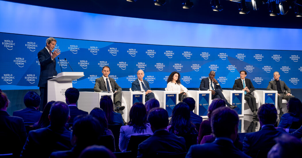 "Davos 2024: Rethinking Climate Action in the Business World"