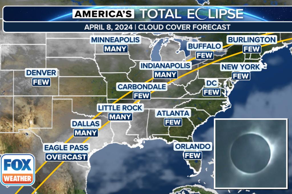 Featured image for "Optimizing Your View: Navigating Cloud Cover for the April 2024 Solar Eclipse"