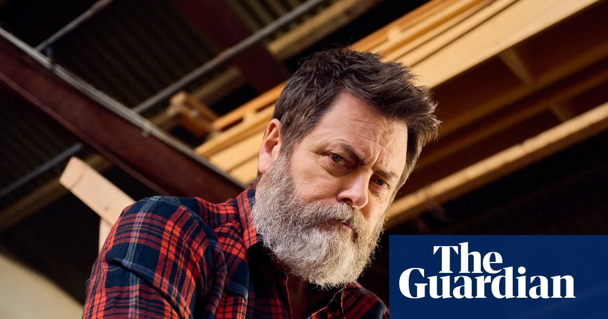 Featured image for Nick Offerman Celebrates Love, Craftsmanship, and His Beard