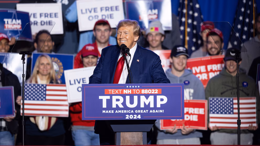 "Trump's New Hampshire Rally Sparks Veepstakes Battle and Economic Resonance"