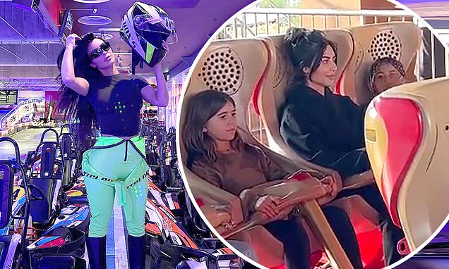 Kim Kardashian's Tokyo Family Adventure: Go-Karting, Rollercoasters, and Fashion Controversy.
