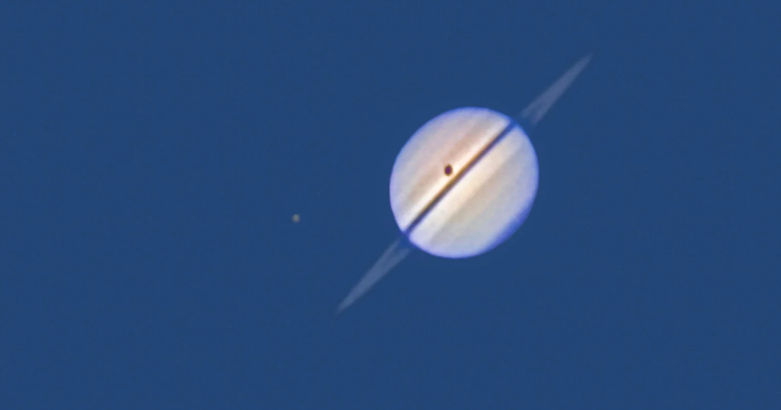 Featured image for Photographer Captures Solar Eclipse on Saturn