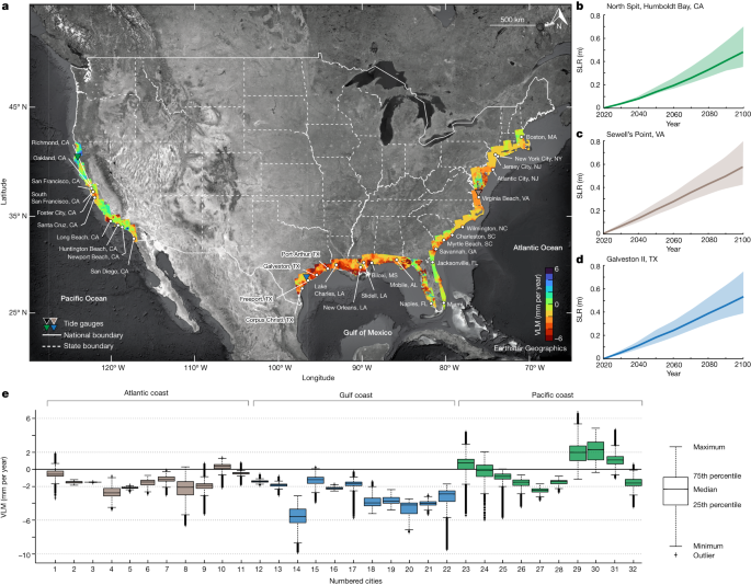 Featured image for "Rising Seas: The Sinking Coastal Cities of the US East Coast"