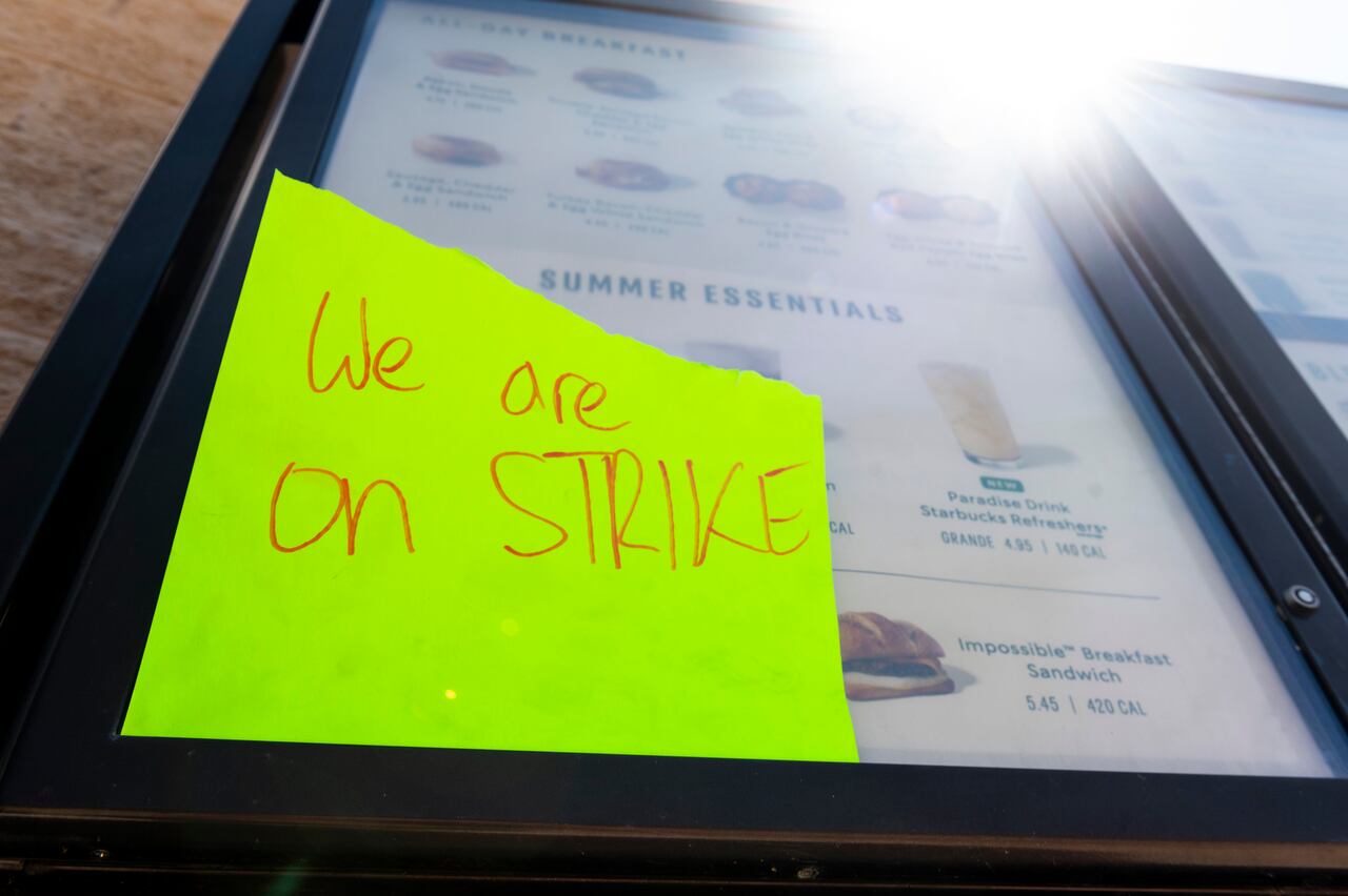 Starbucks Workers Across the US Strike for Better Bargaining and Union Rights