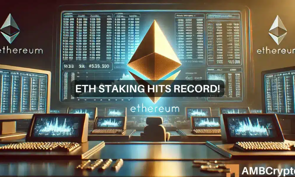 Featured image for Ethereum's November Surge: Staking Hits ATH Amid Inflation Concerns