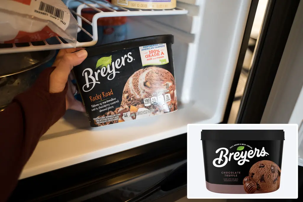 Featured image for Breyers Recalls Over 80,000 Rocky Road Ice Cream Tubs Due to Allergen Risk