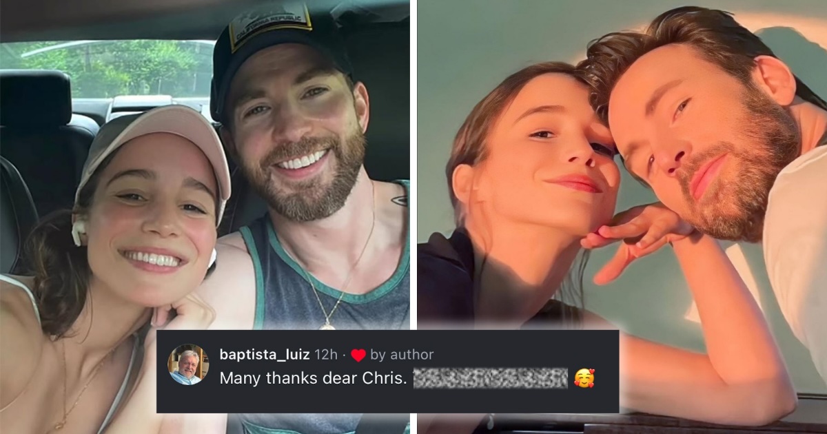 Featured image for Chris Evans and Alba Baptista Welcome Their First Baby Girl