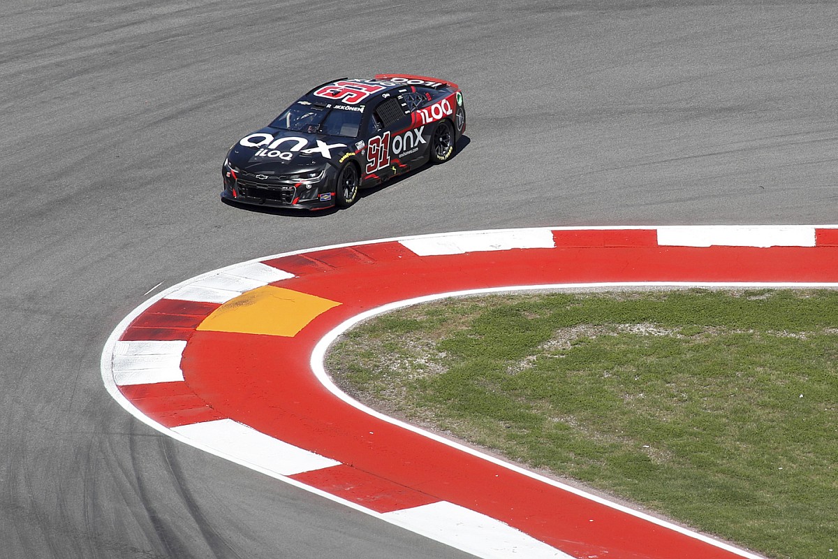 Featured image for Raikkonen's NASCAR gamble ends in chaos and regret.