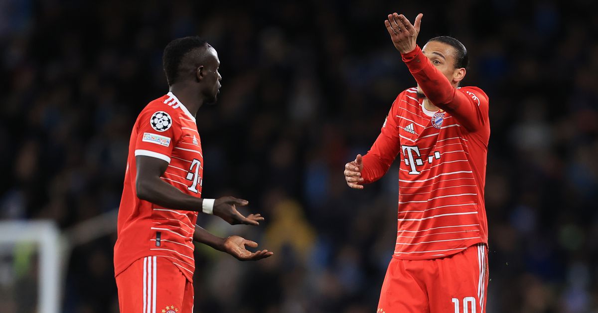 Bayern Munich Suspends Sadio Mané Indefinitely After Altercation with Leroy Sane.