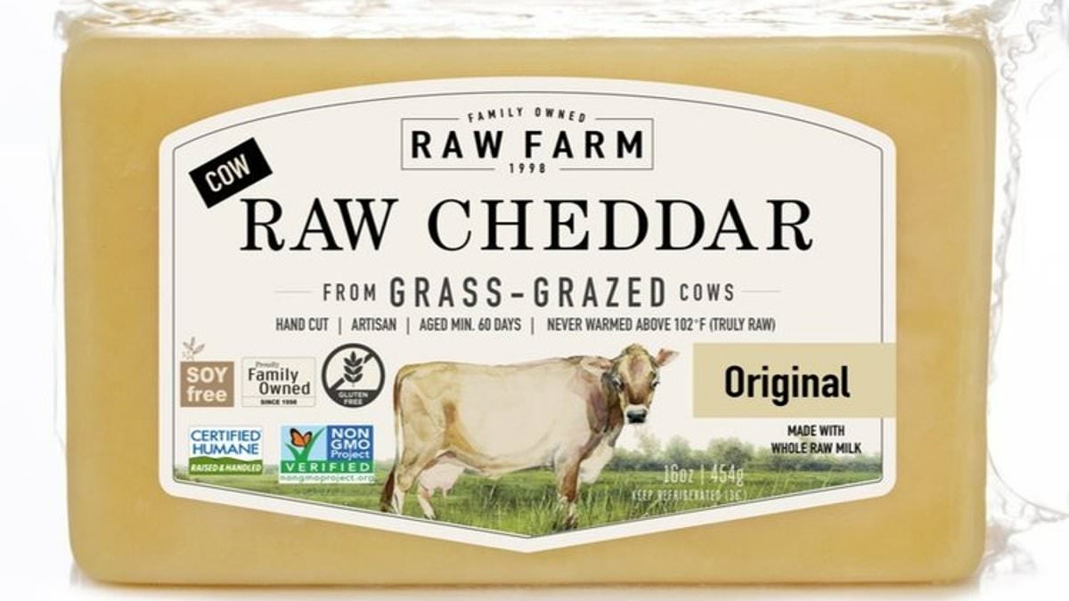 "Raw Farm's Cheddar Cheese Recalled as E. Coli Outbreak Spreads Across Multiple States"