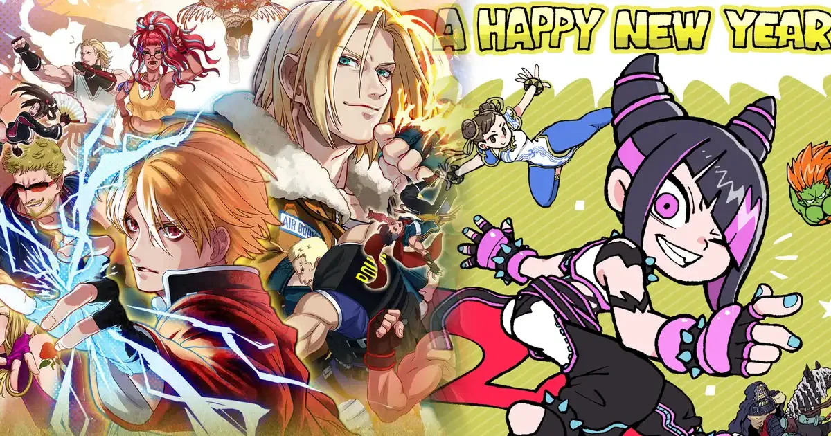 Featured image for Major Gaming Studios Unveil New Year Artwork