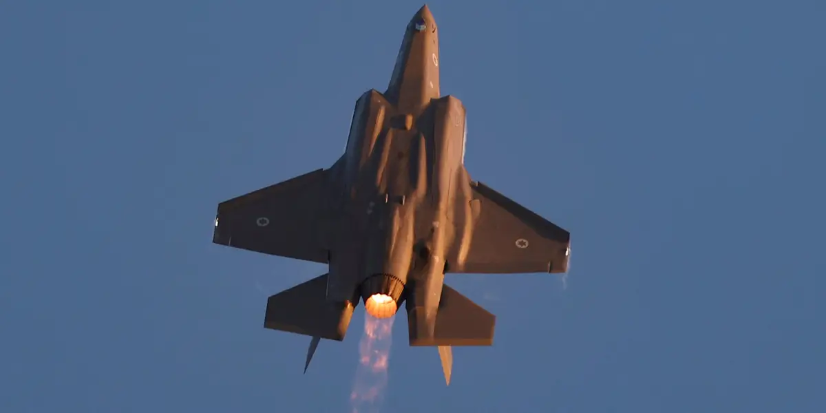 UK Admiral Praises F-35s for Overpowering Iran's Air Defenses