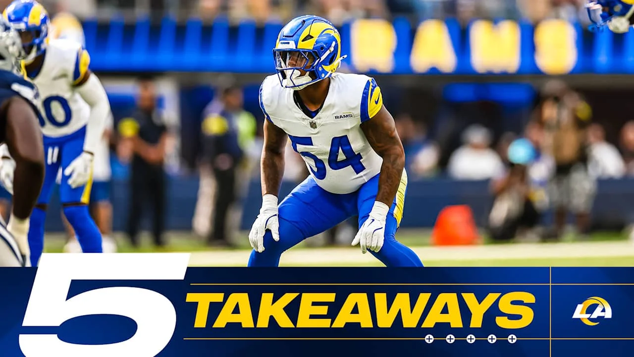 Rams' Preseason Win Highlights Key Player Performances and Team Confidence