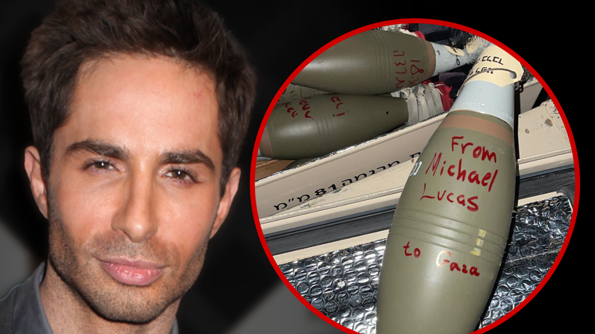 Featured image for "Michael Lucas Faces Backlash for Inscribing Name on IDF Missile"